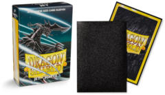 Dragon Shield Matte Japanese-Size Sleeves - Jet - 60ct